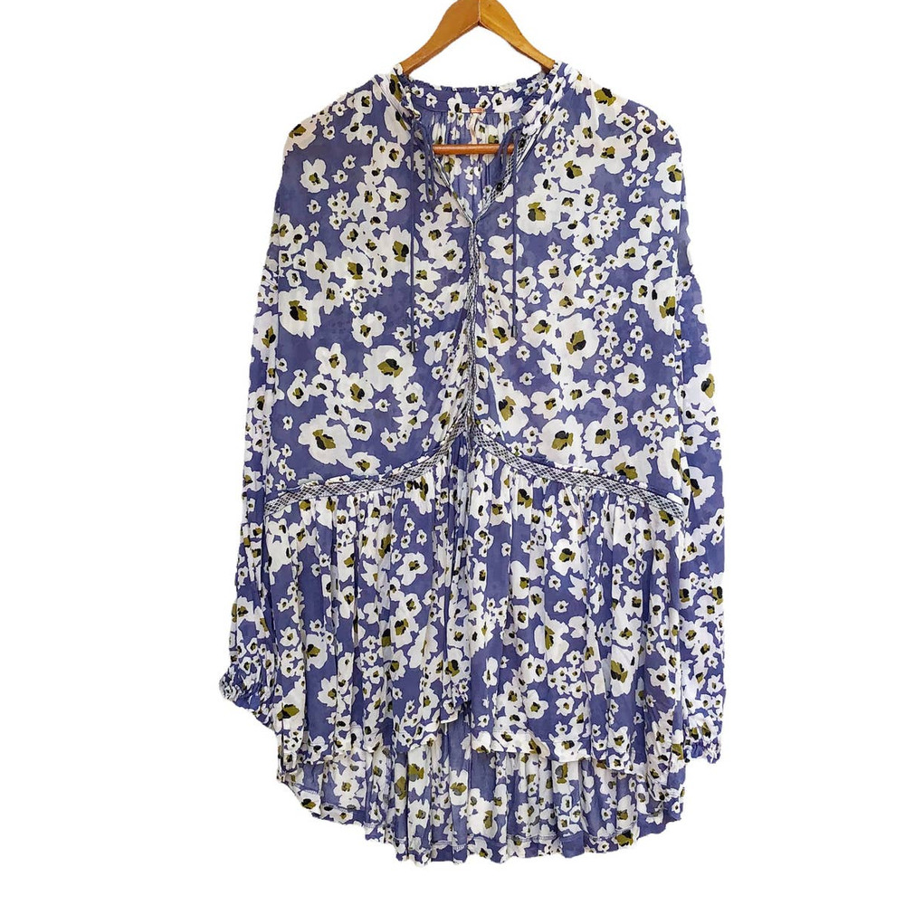 Free People | Love Letter Snap Button Tunic Top